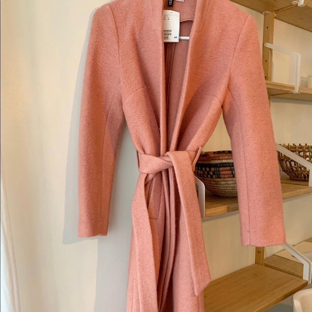 h&m long jacket